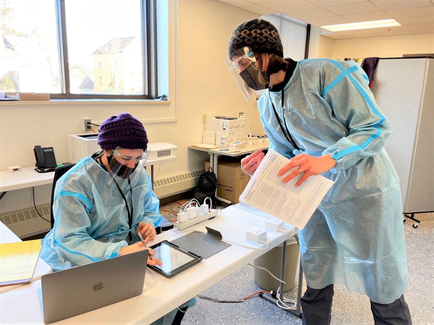 Working together at testing clinic.jpg
